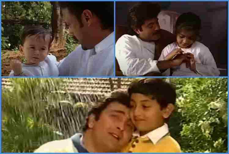 tiger shroff sonam kapoor and ranbir kapoor debut in 1991 shubhash ghai share picture
