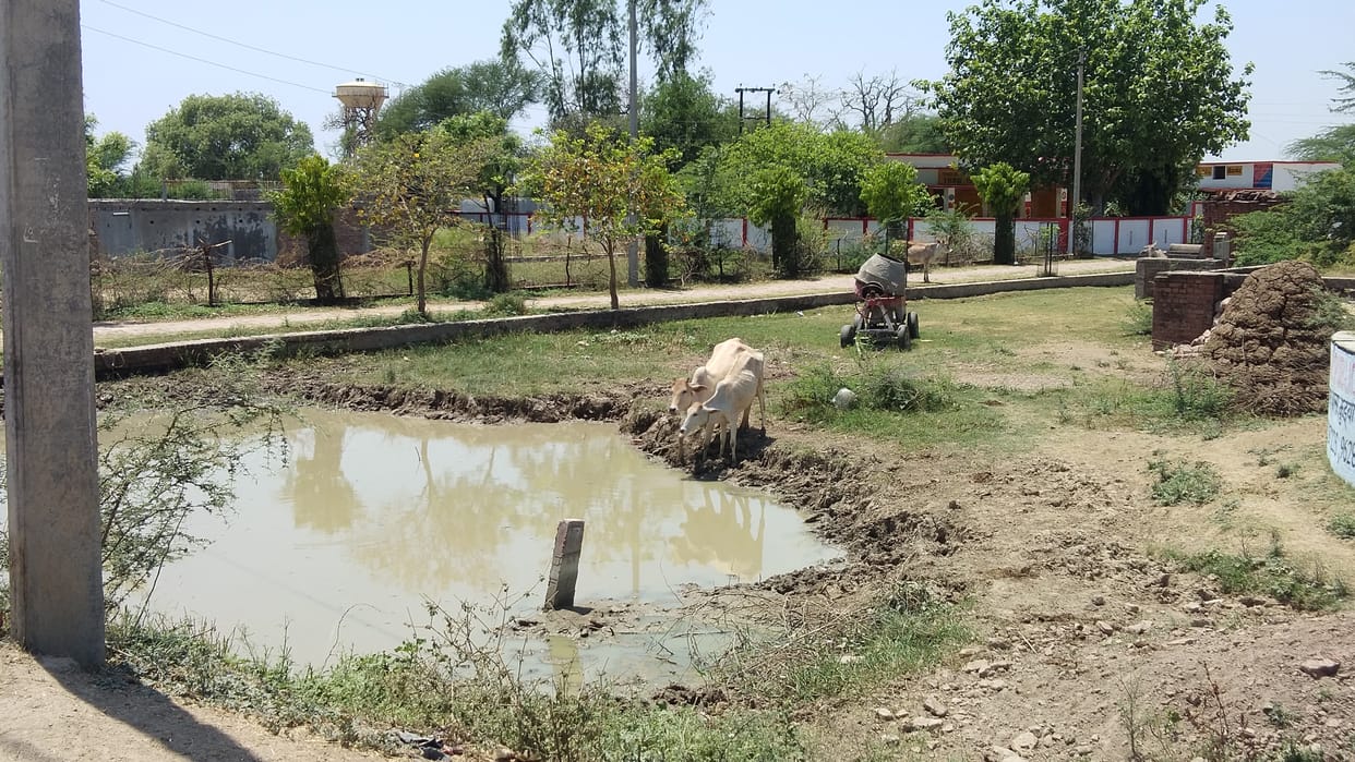 Tubewells spoiled, ponds also dry