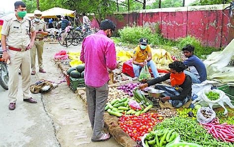 SSP took stock of lockdown, caught not wearing mask