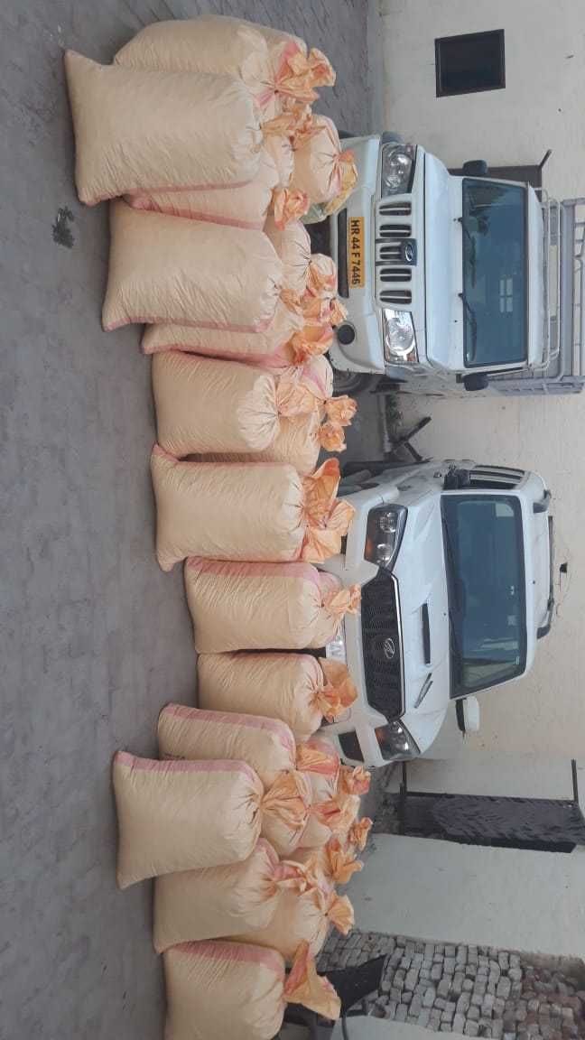 five quintal 18 Kg dodapost recovered from two vehicles
