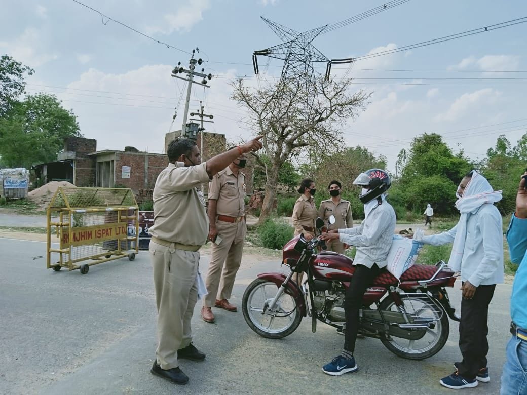 unnao news,lock down
