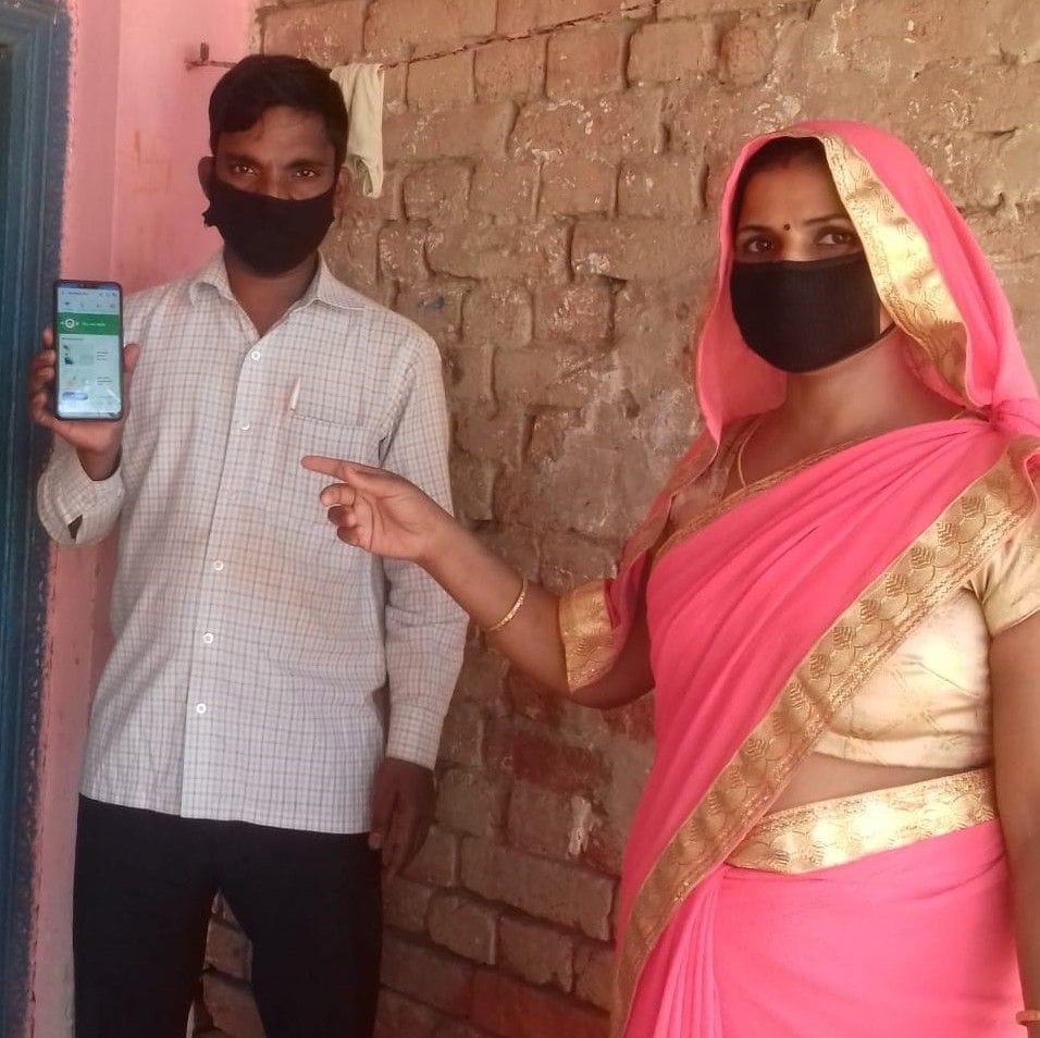 Hathras: Arogya Setu Download with Nutritional Delivery
