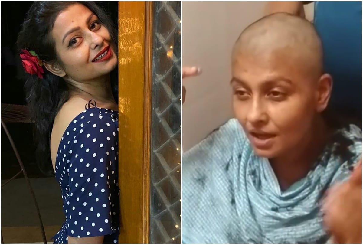 Television Actress Jaya Bhattacharya Shaved Her Head got Bald To Donate Hair to Cancer Patients Video Viral