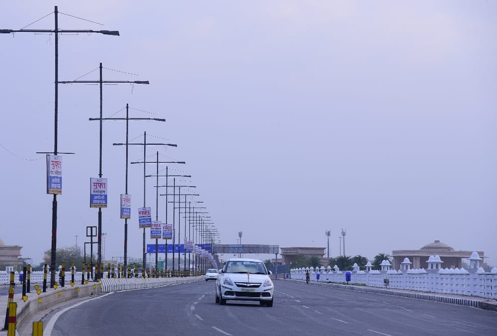 air pollution reduced due to lockdown in lucknow
