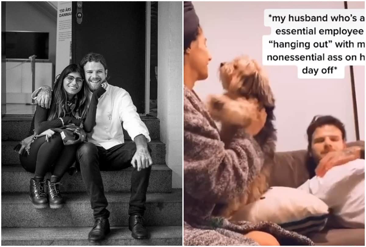 Adult Star Mia Khalifa Got Married With Boyfriend Robert Sandberg During Lockdown Video Goes Viral