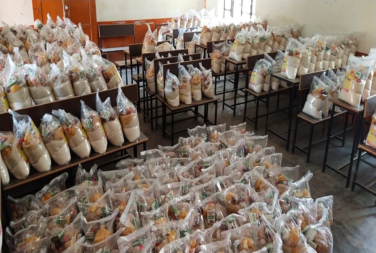 Ration to 38 thousand families and food provided to 2.5 lakh people by the Sangh