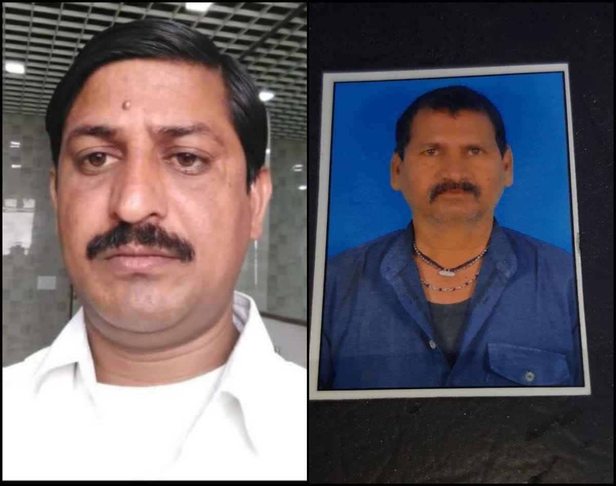 Two person rides on bike died due tp drowning in canal choubepur varanasi