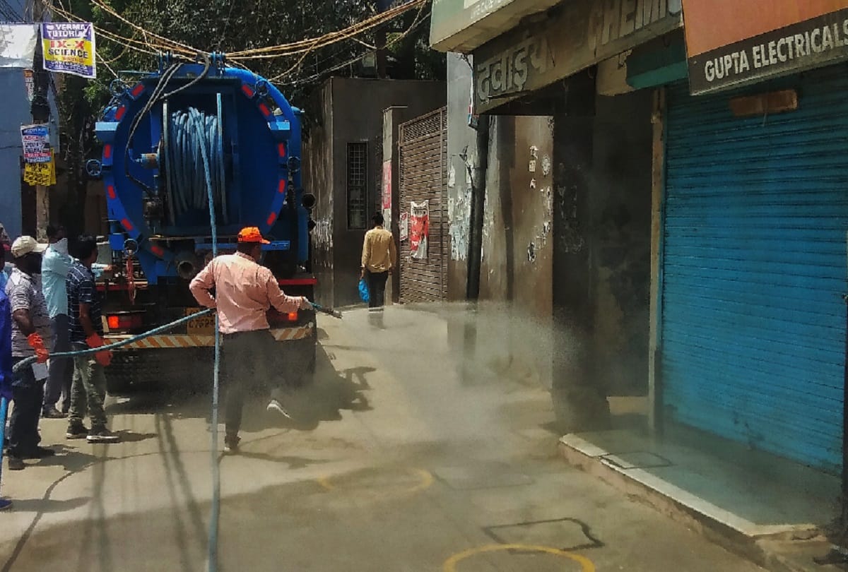 Drone-IP camer will monitor Delhi Containment Zone