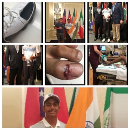 15-year-old golfer Arjun Bhati sells his torn shoes for Rs 3.3 lakh, donates money for Covid-19 relief works