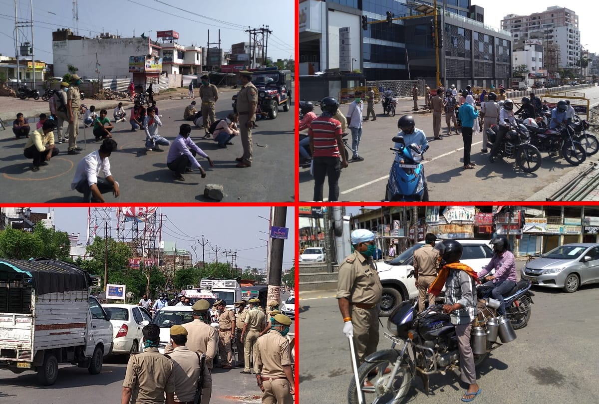 Gorakhpur Lockdown update See Latest Photos in Gorakhpur Curfew, 22 april latest update
