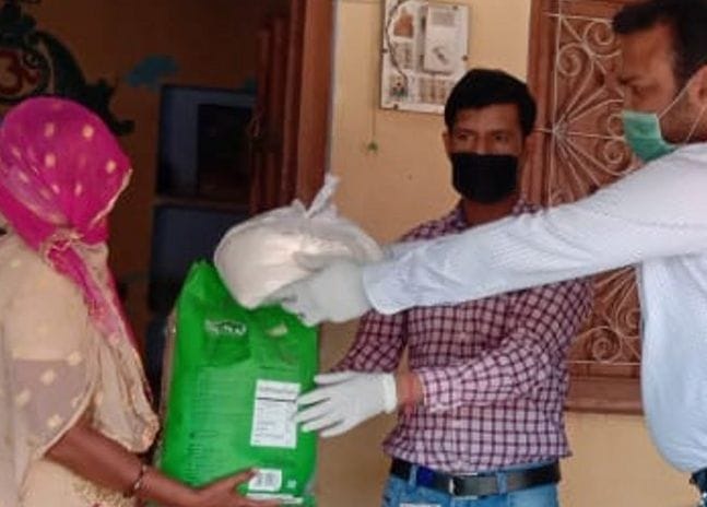 Hands up to help the needy