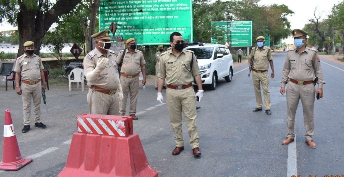 Hathras: SP takes stock of security at Agra border