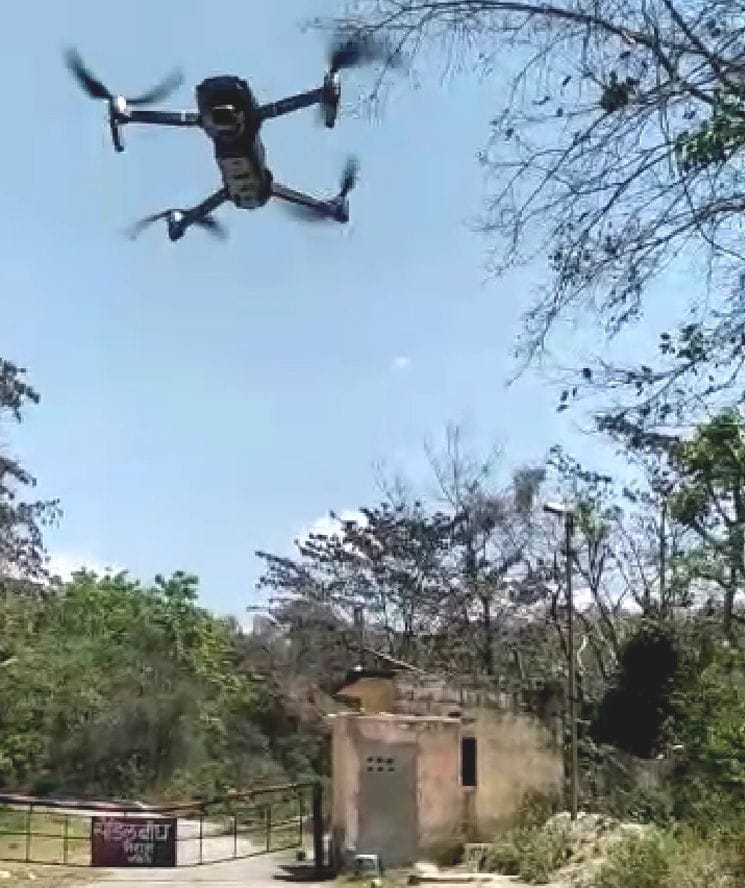 Monitoring the limitations of drone cameras