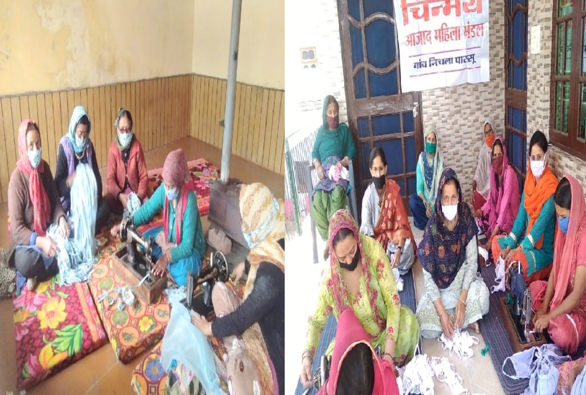 Devbhumi women became Aparajita in difficult times, made thousands of PPE kits and masks