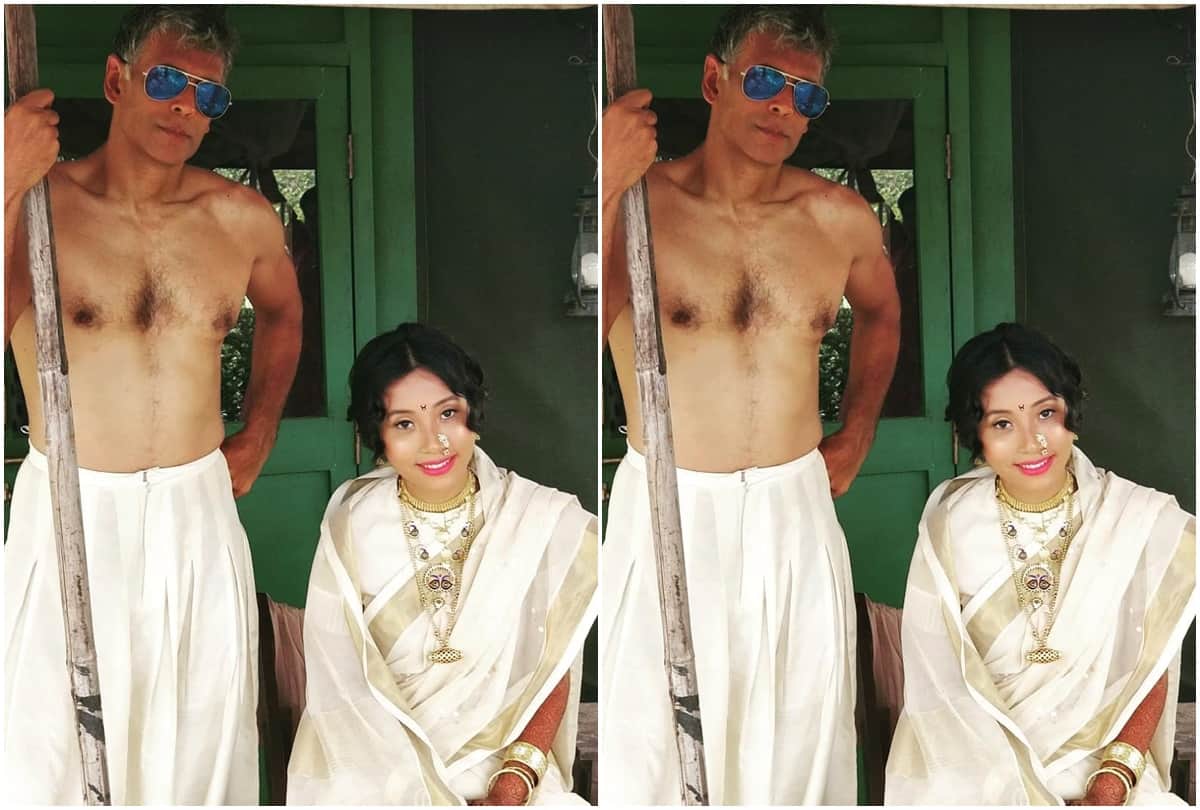 Milind Soman and Ankita Konwar Celebrating Second Marriage Anniversary During Lockdown With Throwback Photos of Wedding