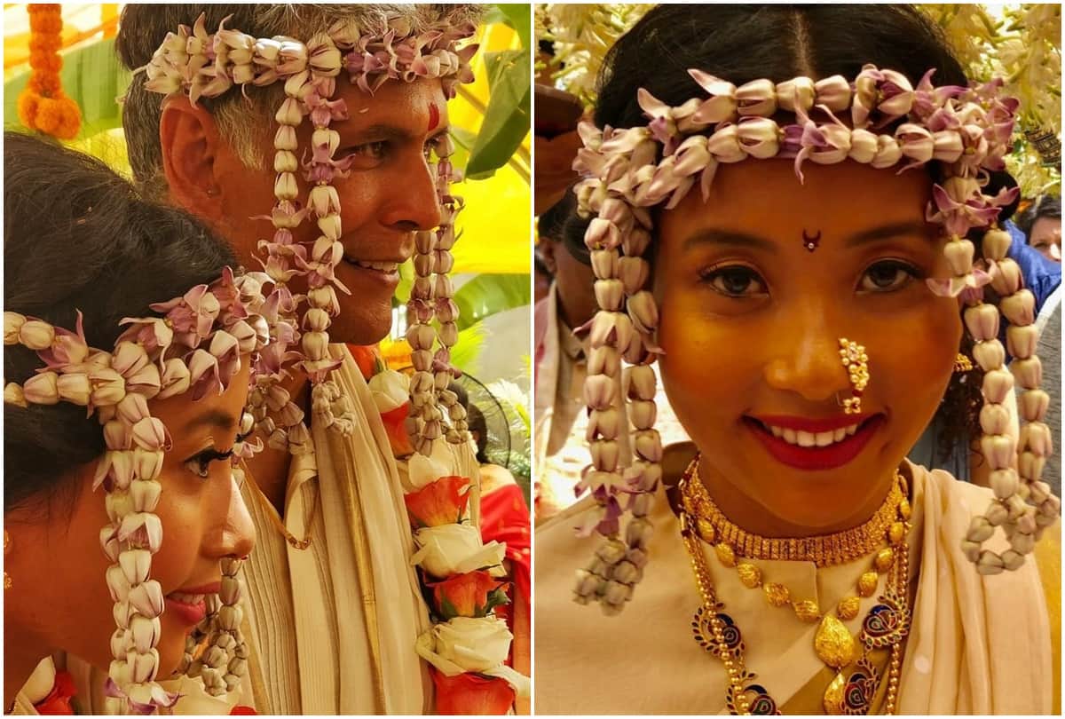 Milind Soman and Ankita Konwar Celebrating Second Marriage Anniversary During Lockdown With Throwback Photos of Wedding