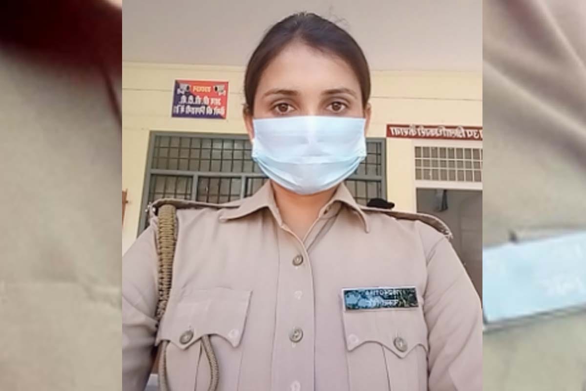 Corona Warrior: Female constable postponed wedding date for duty in shamli