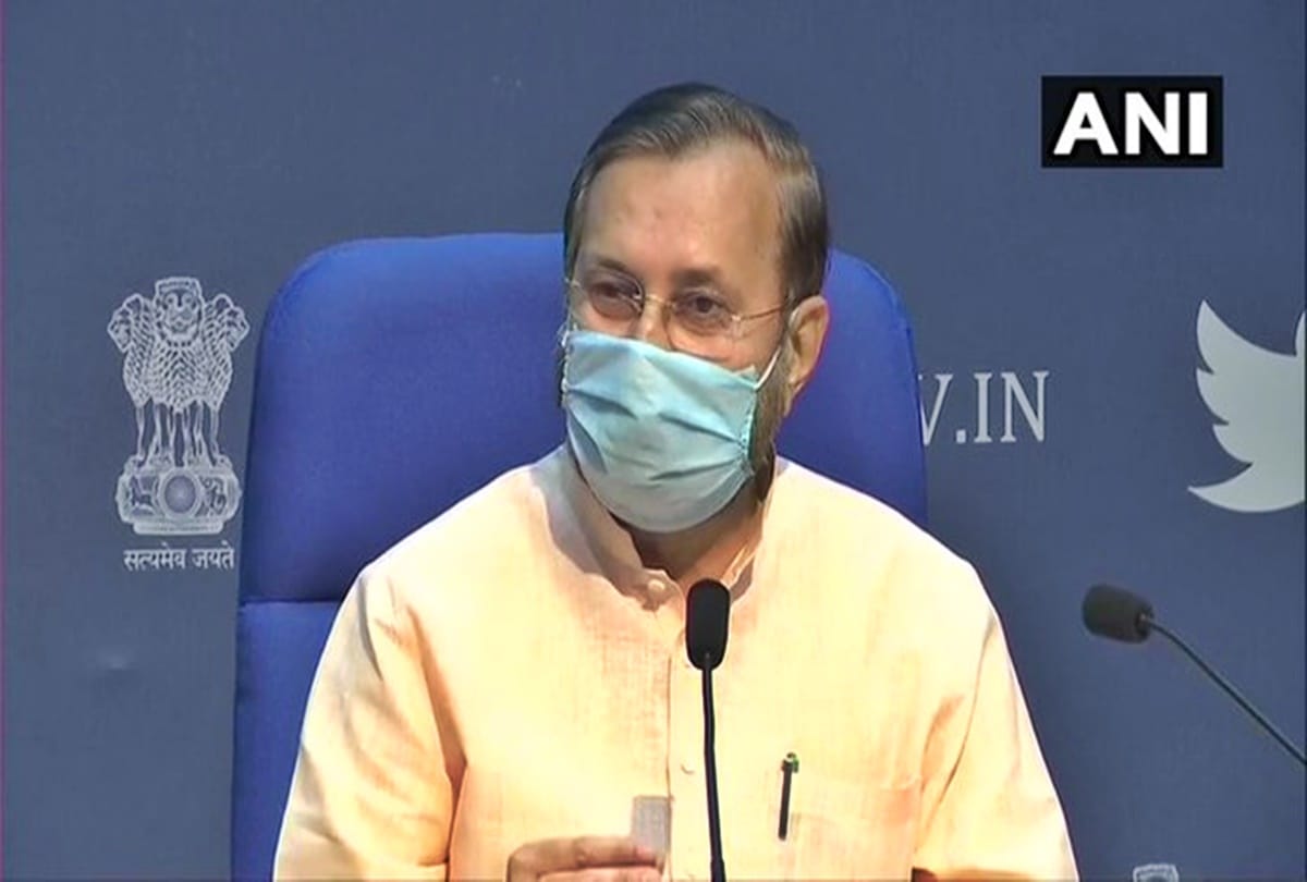 Coronavirus India: Union Minister Prakash Javadekar briefs the media after Cabinet meeting 
