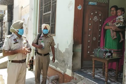 Punjab police brought cake at home and said happy birthday