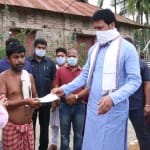 Chief Minister Biplab Kumar Deb Visited storm affected areas under Baidyar Dighi, Sepahijala District