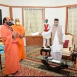 Hindu Saints Meet Maharshtra Governer Bhagat singh Koshiyari