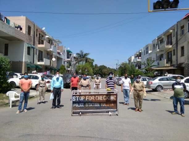 Sector 38 West of chandigarh also sealed, coronavirus, lockdown