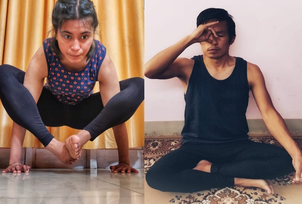 International Yoga Day 2020 how to do anulom vilom