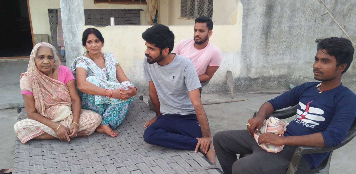 Families praying for their safety in America