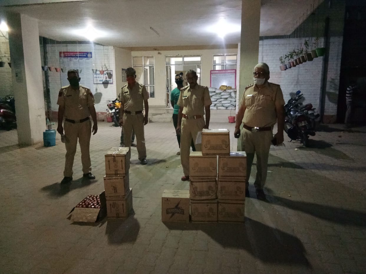 wine smuggler arrested, police, wine found, mahendragarh