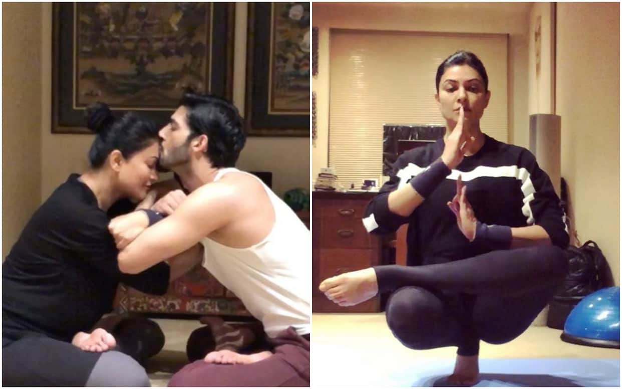 Sushmita Sen Doing Yoga With Boyfriend Rohman Shawl Goes Viral