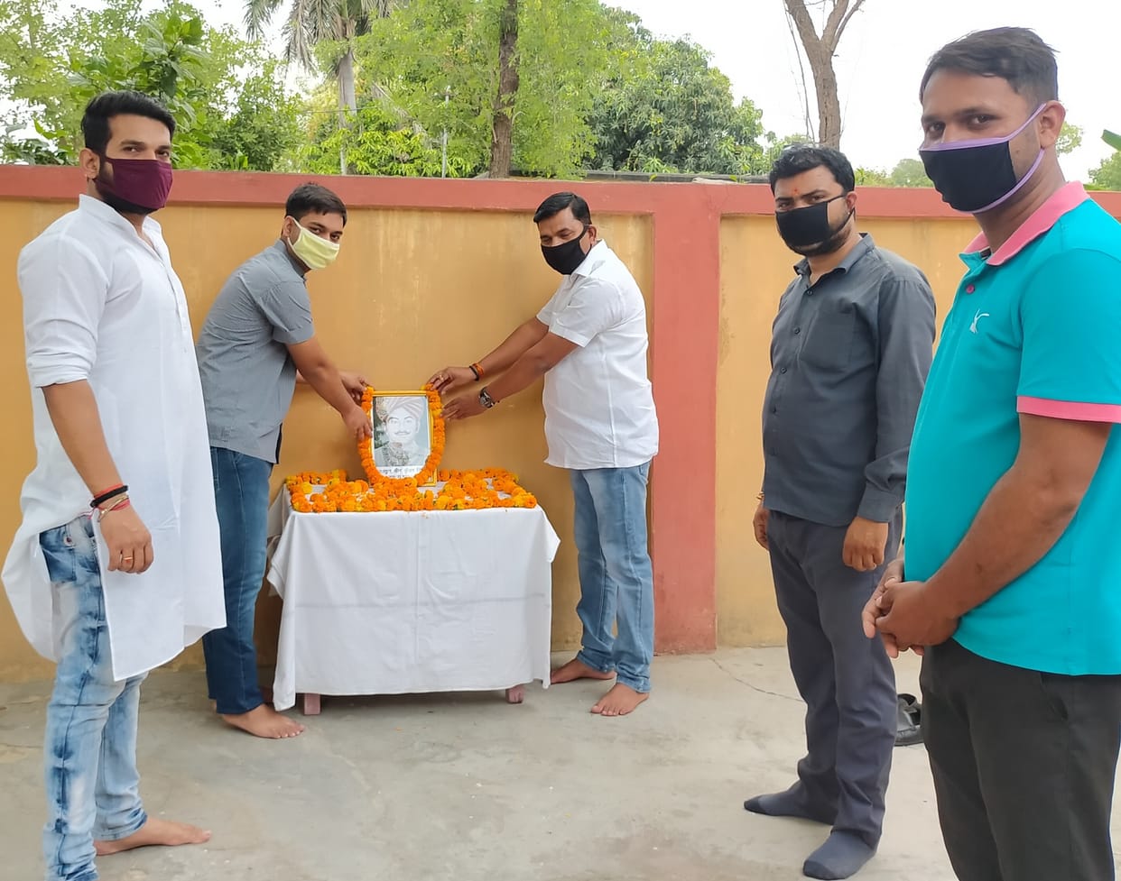 Celebrated birth anniversary of Veer Kunwar Singh