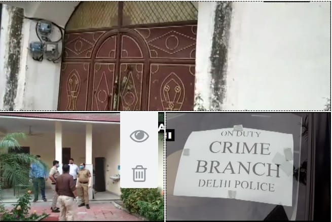 Crime branch raid on Maulana Saad's farm house in Shamli, tabligi jamat