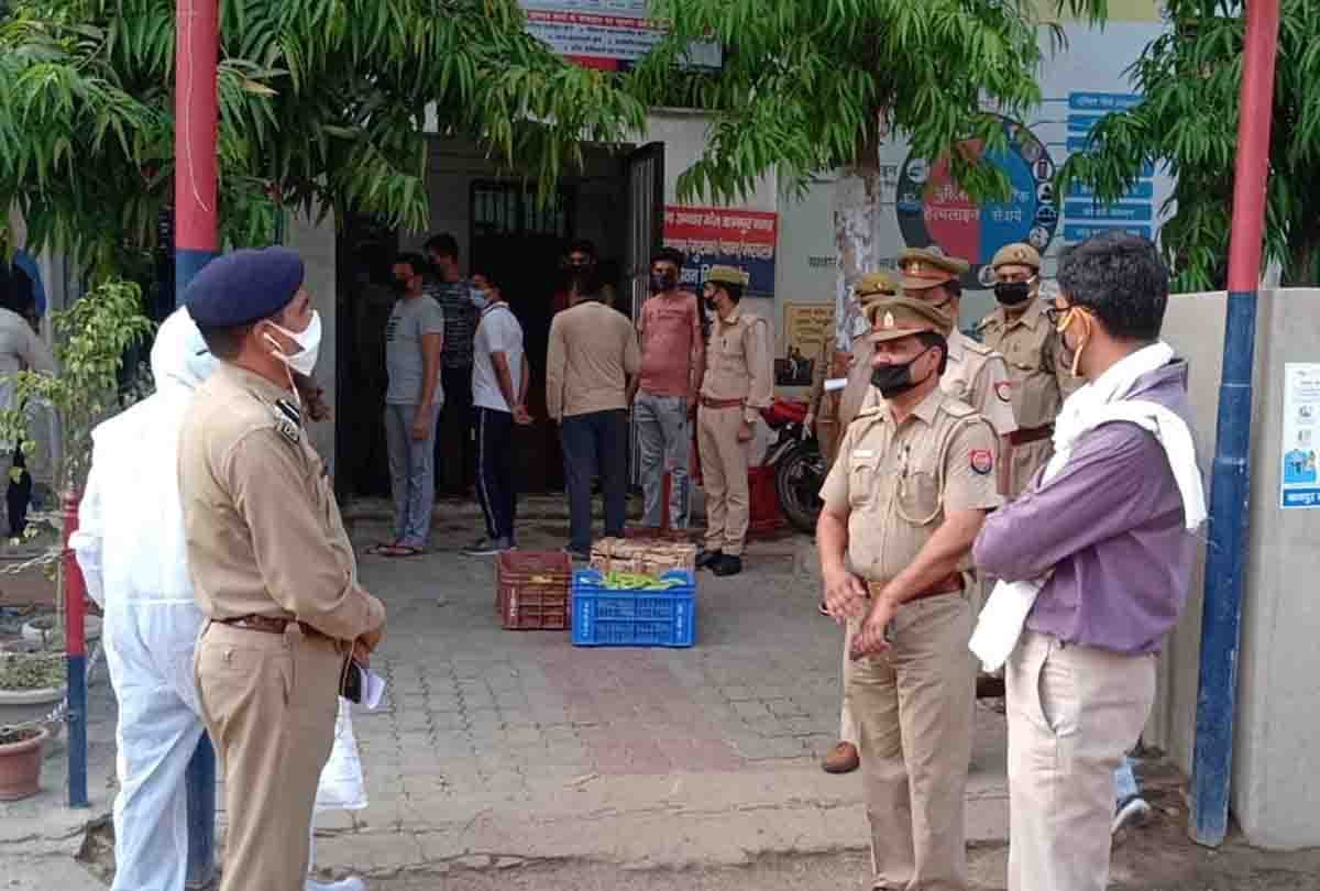 corona in kanpur : confirmation of the corona in the constable, samples collect of 14 people