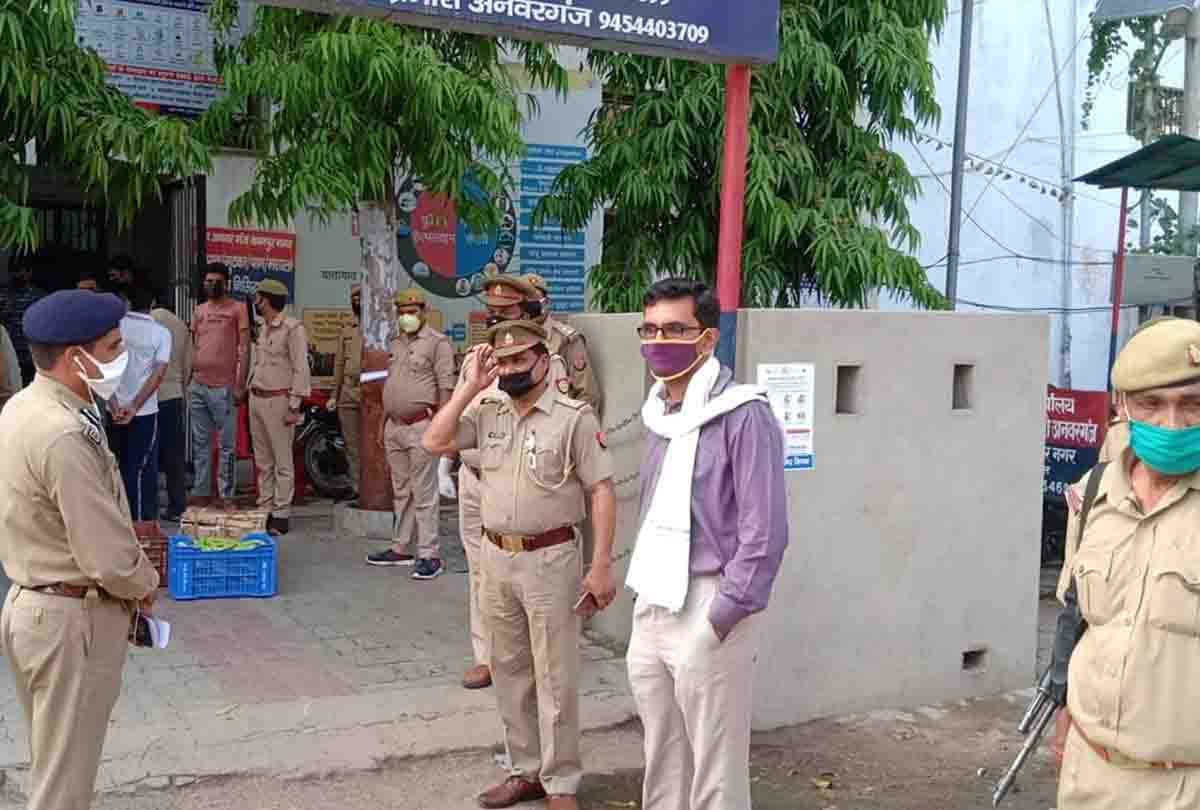 corona in kanpur : confirmation of the corona in the constable, samples collect of 14 people