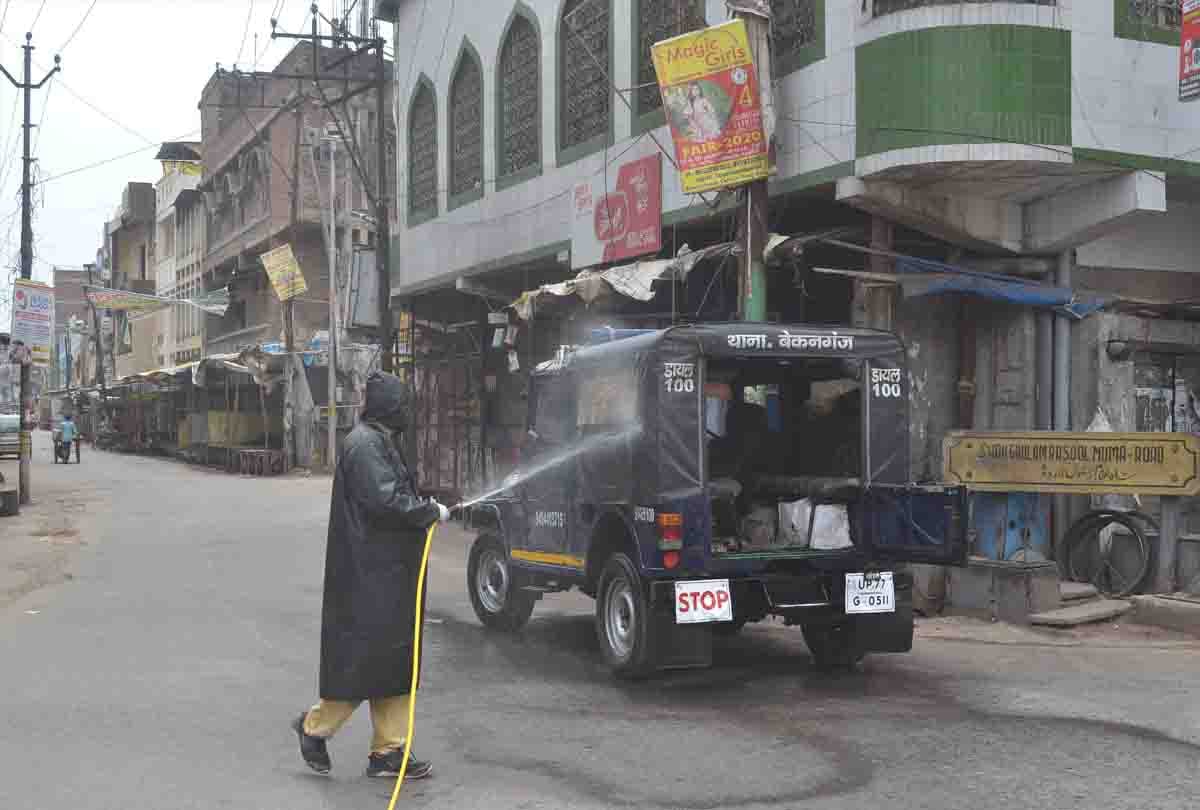 corona in kanpur : confirmation of the corona in the constable, samples collect of 14 people