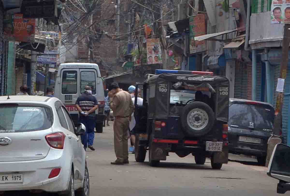corona in kanpur : confirmation of the corona in the constable, samples collect of 14 people