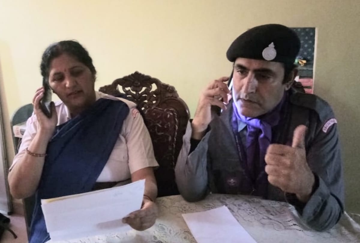 To fight against corona virus Project atm started by scouts and guides in sirmour himachal pradesh