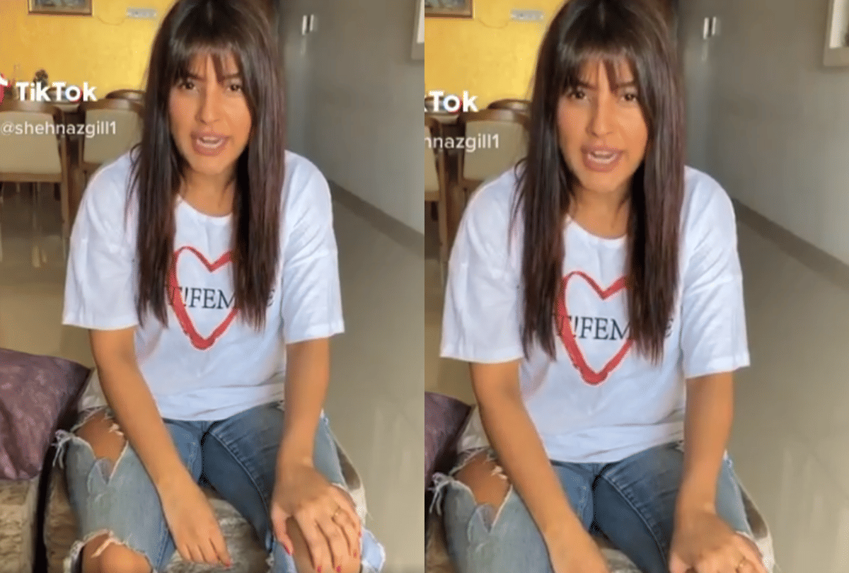 Shehnaaz Gill warns to china for coronavirus video viral on social media