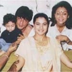 Shahrukh Gauri at Kajol Mehendi