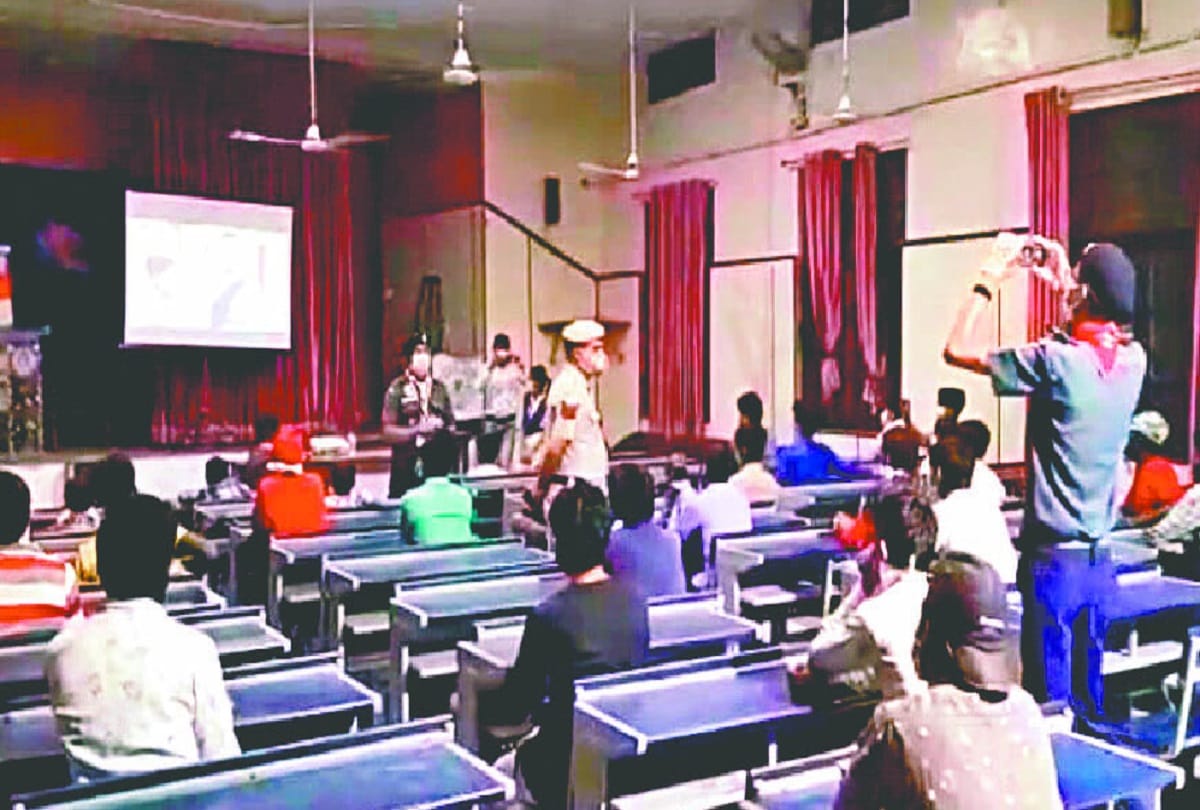 Quarantine people are relieved due to scout guide activities