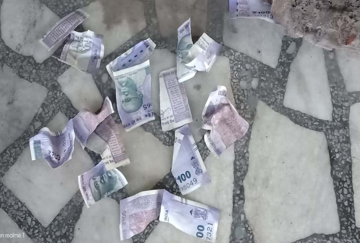 Stirred after getting torn note with State Bank