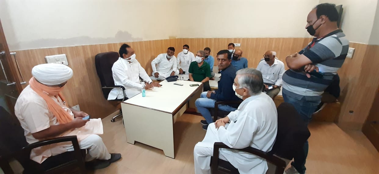The commotion took place the day after wheat procurement started