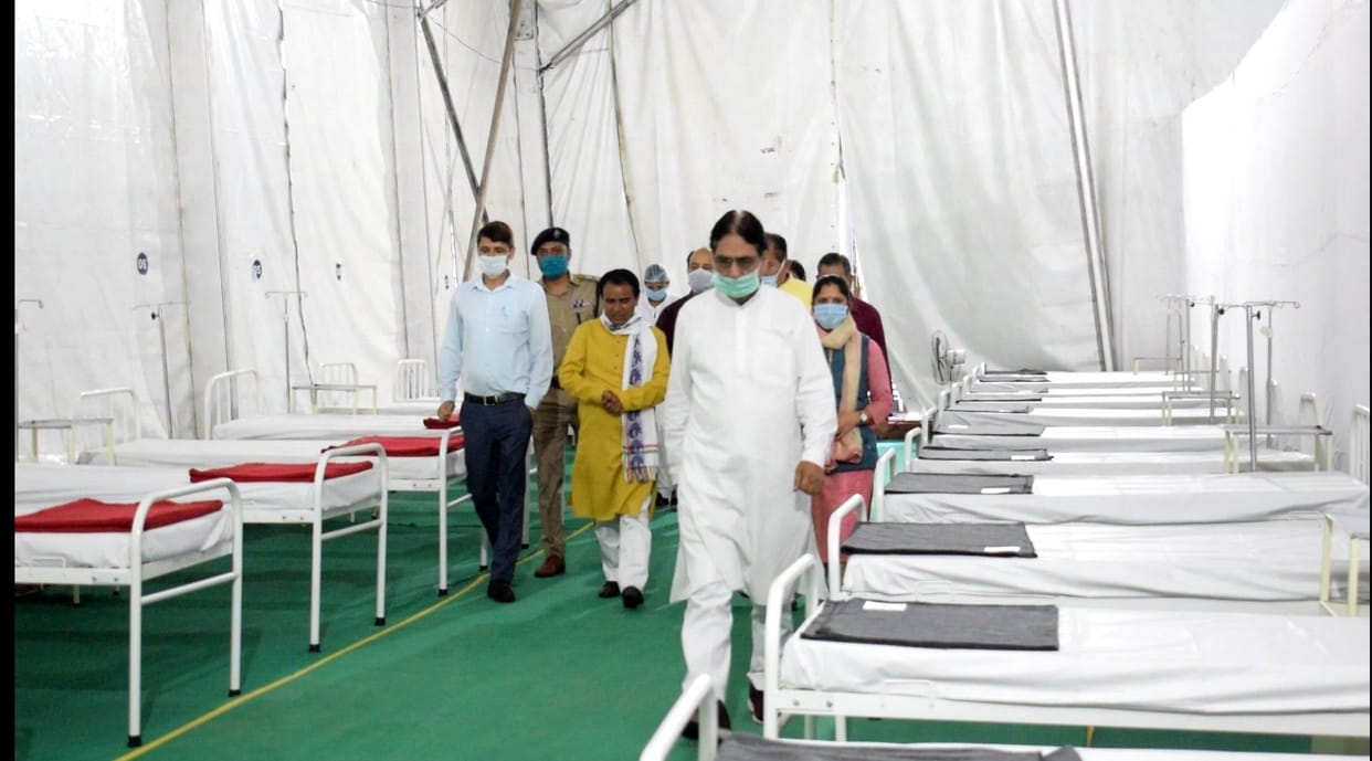 Covid19 hospital ready at district headquarters