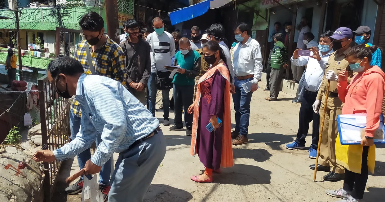 Lockdown in almora