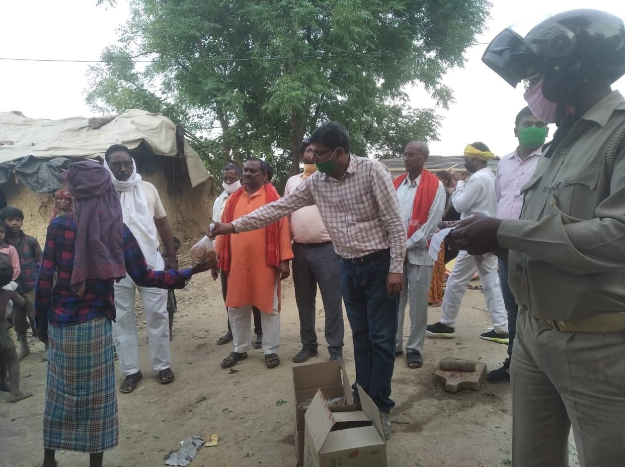 People showed generosity towards the poors