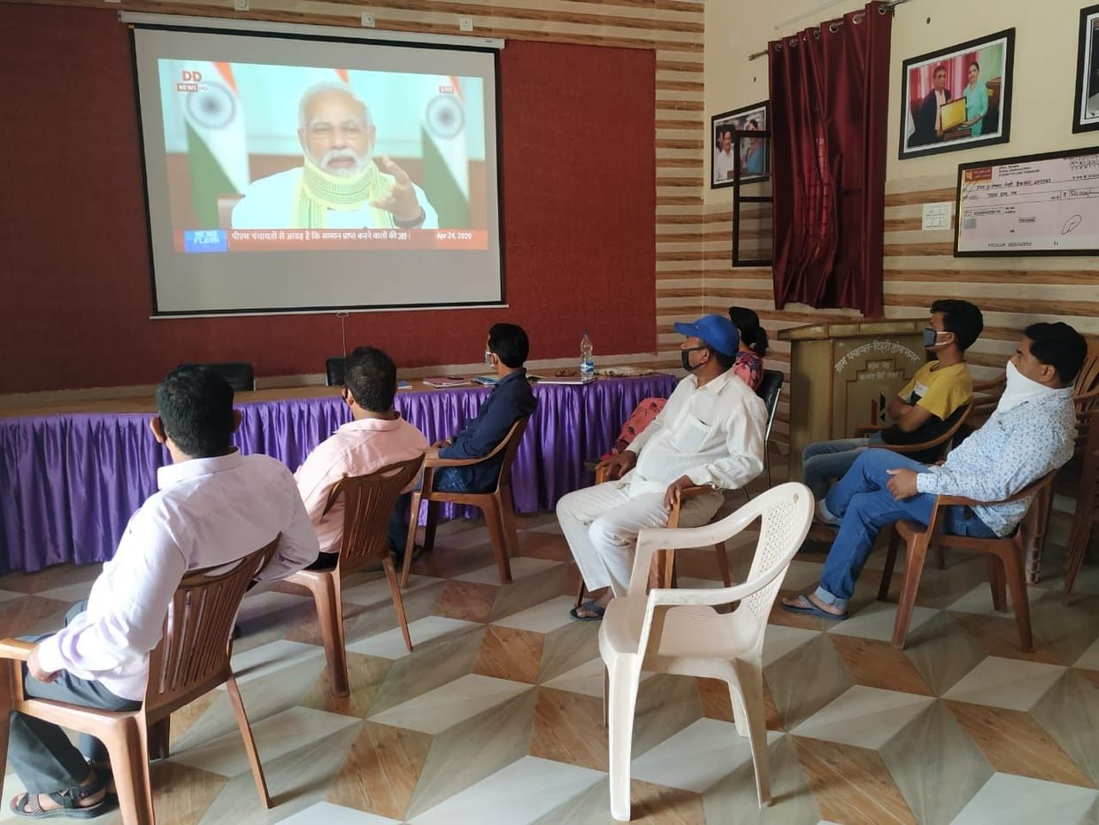Villagers woke up after hearing Modi's mantra
