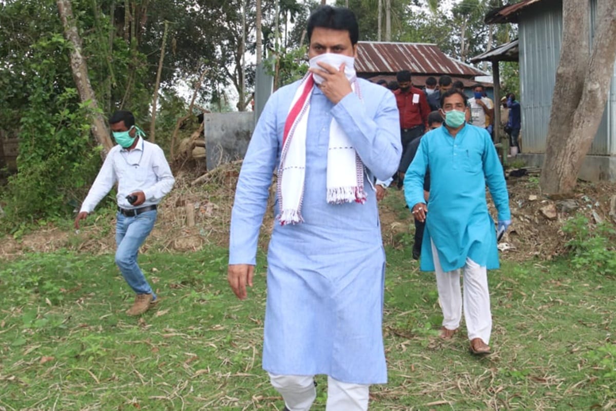 त्रिपुरा के मुख्यमंत्री बिप्लब कुमार देब (फाइल फोटो)