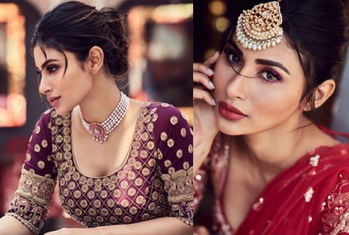 mouni roy glamorous bold photoshoot for bridal magazine