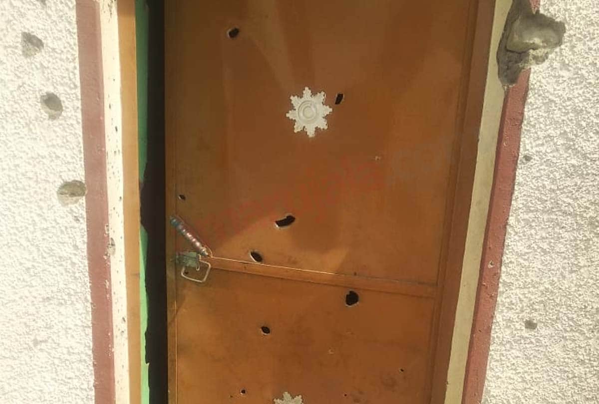 Pakistan violates ceasefire in Nowshera Sector jammu kashmir, Houses damaged in Pakistani shelling