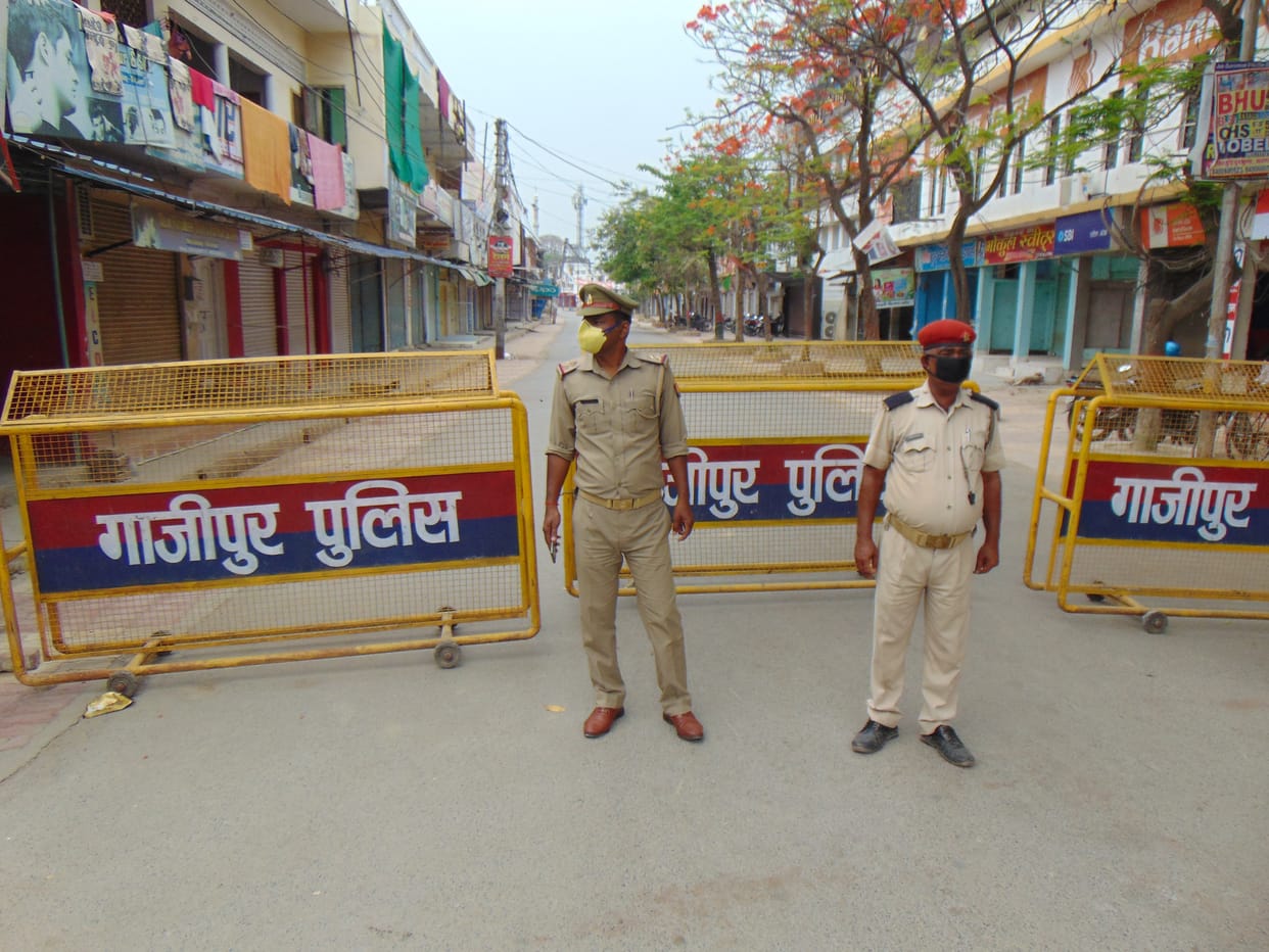 Screening of six and a half thousand in hot spot in ghazipur